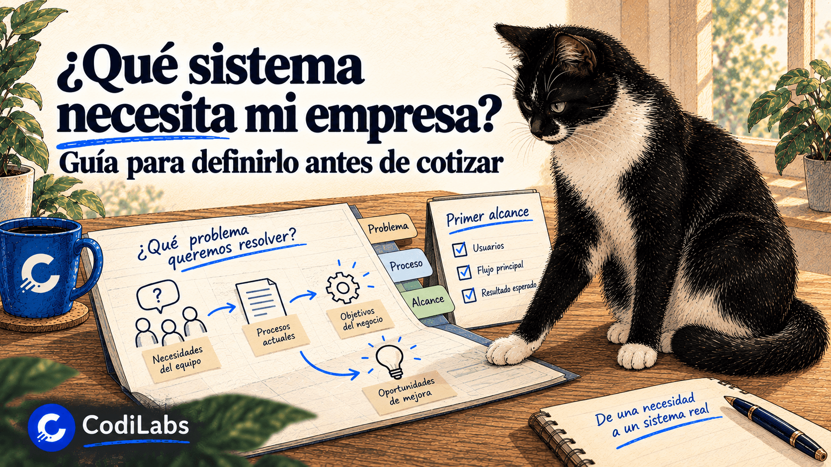 ¿Qué sistema necesita mi empresa? Guía para definirlo antes de cotizar