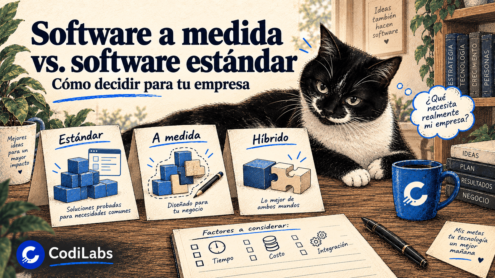 Software a medida vs. software estándar: cómo decidir para tu empresa