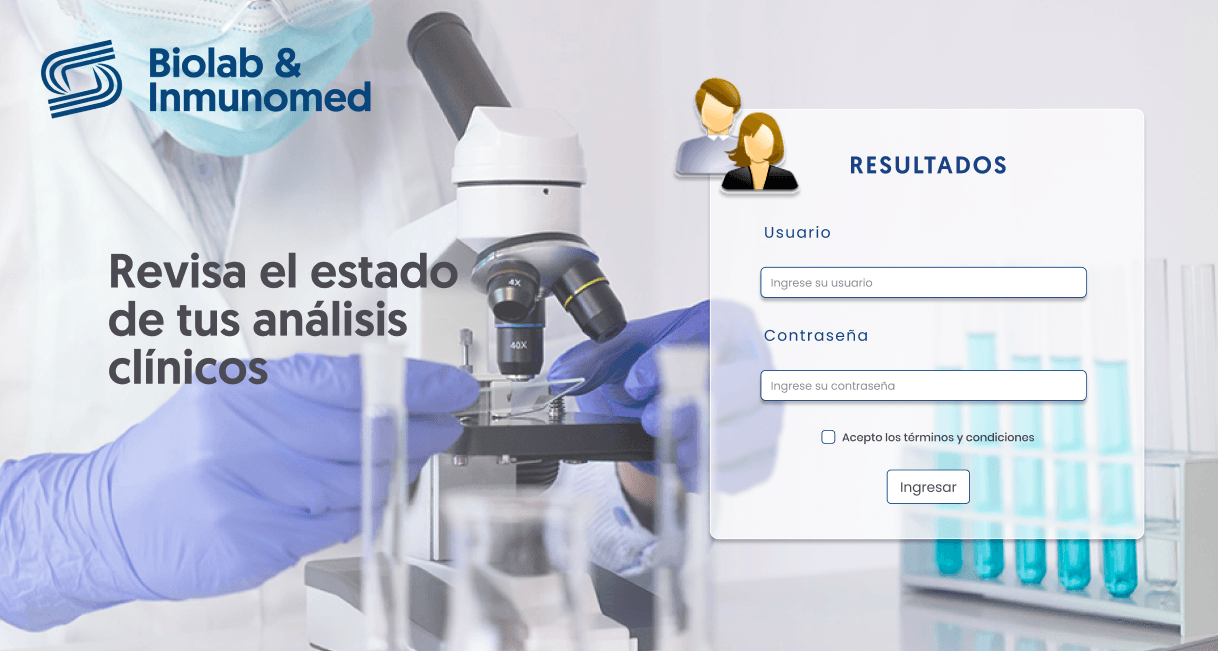 Biolab Inmunomedic plataforma ecommerce de salud